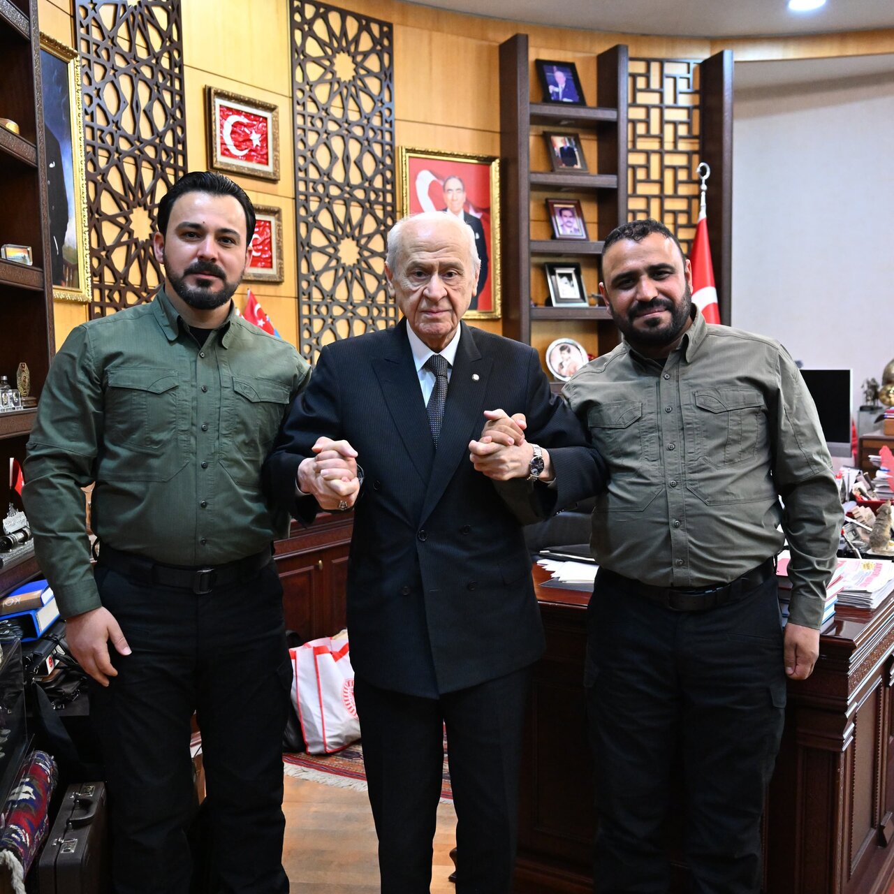 Bahçeli, Suriye’den gelen heyeti kabul etti