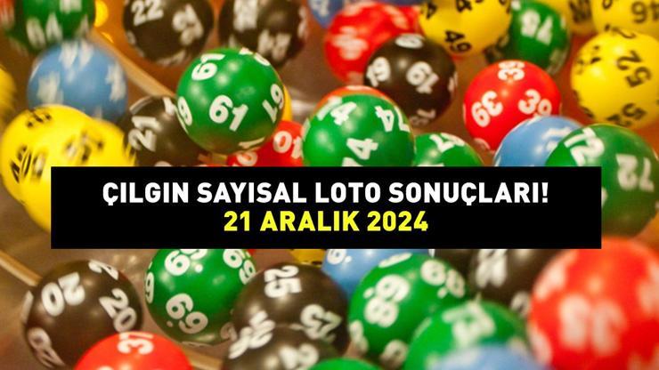 ÇILGIN SAYISAL LOTO SONUÇLARI 21 ARALIK 2024 | Milli Piyango Online Çılgın Sayısal Loto sonuçları nasıl öğrenilir? 449.408.742,64 TL devretti!