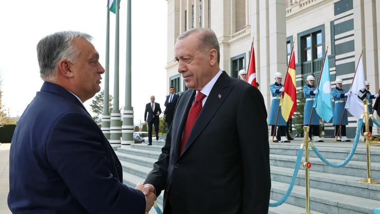 Cumhurbaşkanı Erdoğan, Macaristan Başbakanı Orban’ı kabul etti