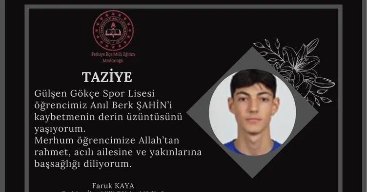 Fethiye’de lise ögrencisi motosiklet sürücüsü öldü