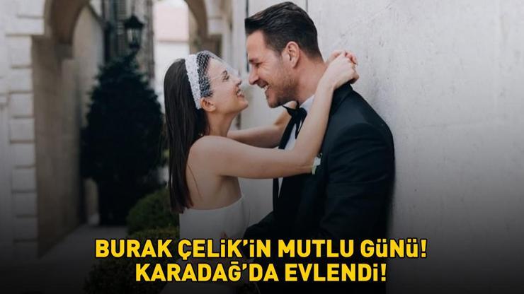 Hudutsuz Sevda’nın Kaan’ı Burak Çelik, menajer sevgilisi Ece Bayrak ile evlendi!