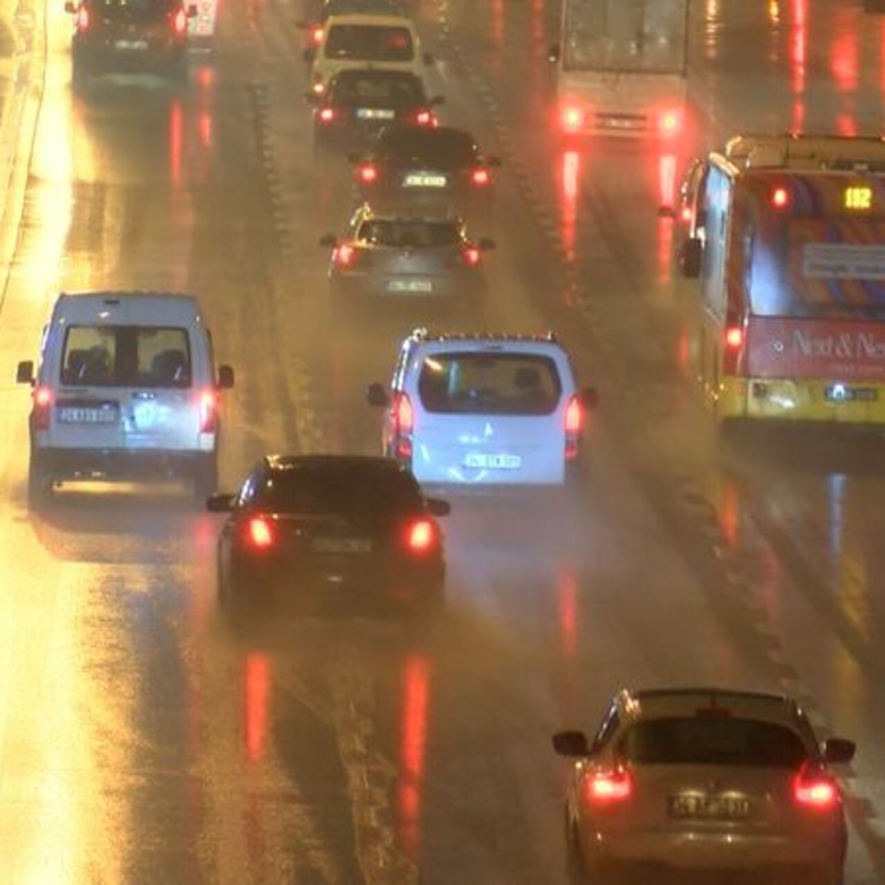 İstanbul’da sağanak yağış