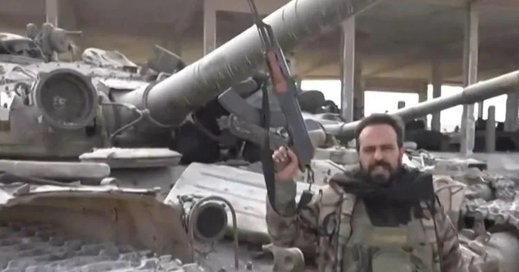 İşte rejimin terk ettiği tanklar! A Haber İdlib’de çatışmanın izlerini görüntüledi