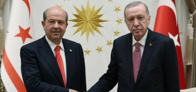 Külliye’de önemli görüşme! Başkan Erdoğan KKTC lideri Tatar ile görüştü