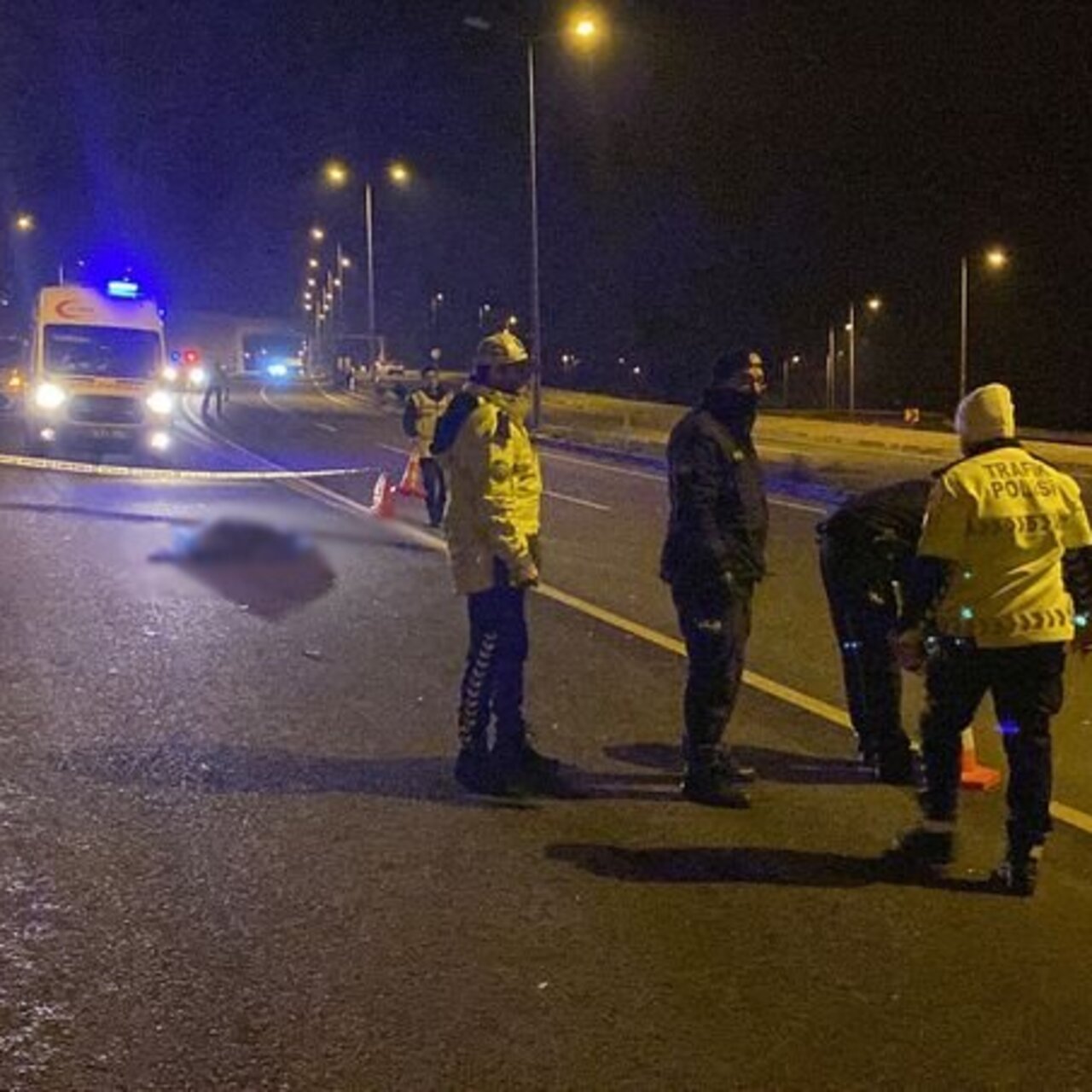 Otomobilin çarptığı yaya öldü