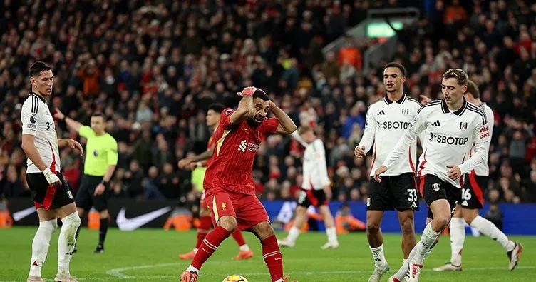 PREMIER LİG: Liverpool, Fulham karşısında 10 kişiyle 1 puana razı oldu!