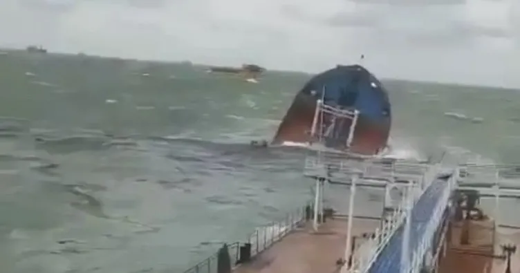 Rusya’da korkutan deniz kazası: Petrol tankeri parçalandı