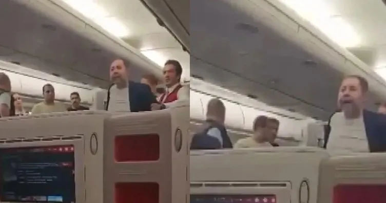 THY uçağında taşkınlık çıkarmıştı! O yolcu kara listeye alındı