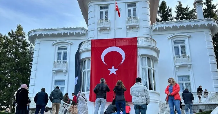Trabzon’daki Atatürk Köşkü’ne ziyaretçi akını