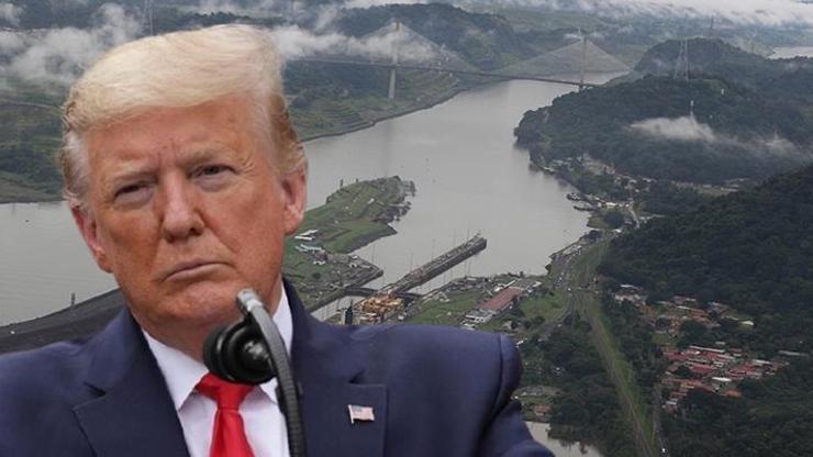 Trump’tan Panama Kanalı çıkışı: ABD’ye iade edilmeli