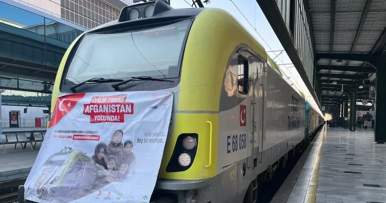 Türkiye’den Afganistan’a 730 tonluk yardım malzemesi: 21. iyilik treni yola çıktı