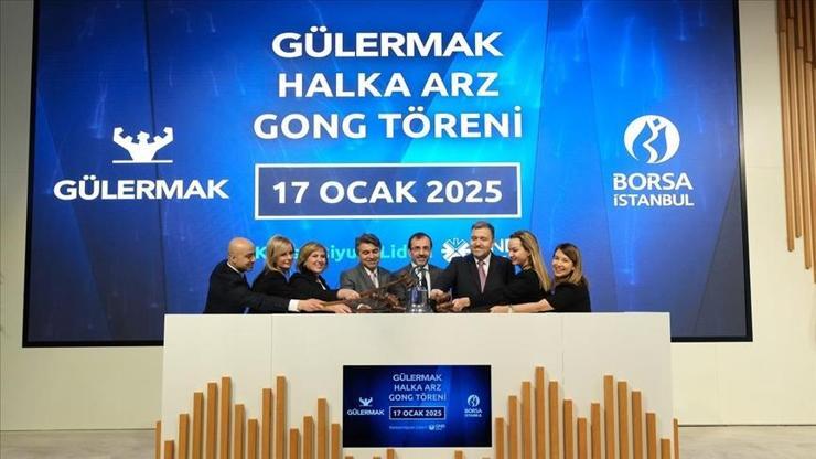 Gülermak, Borsa İstanbul’da işlem görmeye başladı