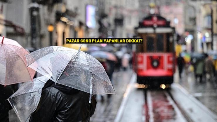 Son dakika | Pazar günü plan yapanlar dikkat! Meteoroloji il il uyardı: Sağanak, kar, buzlanma…