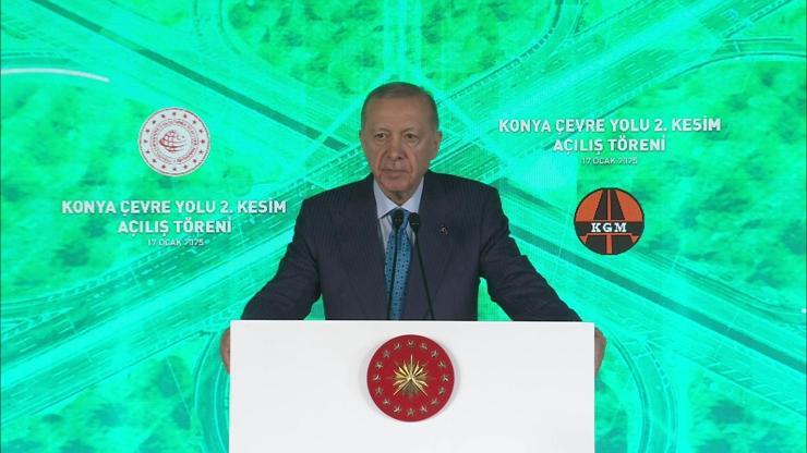 Son dakika haberi | Cumhurbaşkanı Erdoğan: Ulaştırma alanında Konya’ya 146,7 milyar liralık yatırım yaptık