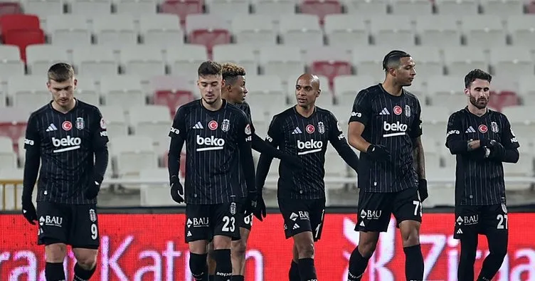 ZİRAAT TÜRKİYE KUPASI: Beşiktaş, zorlu Sivasspor deplasmanında! Maçta ikinci yarı oynanıyor…