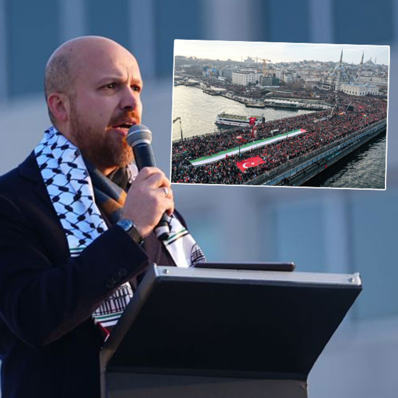 "Kimse sanmasın ki Türkiye uyuyor! Hayır biz ayaktayız!"