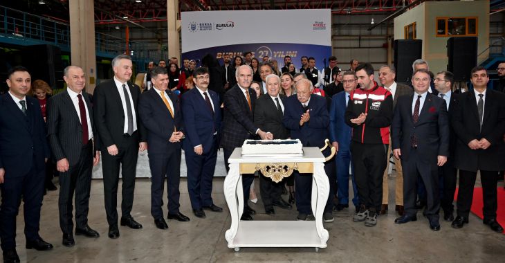 Bursa Büyükşehir iştiraki BURULAŞ 27 yaşında