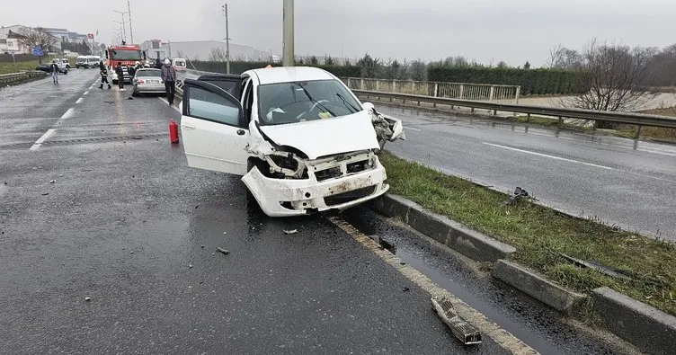 Çerkezköy’de feci kaza: 6 kişi yaralandı