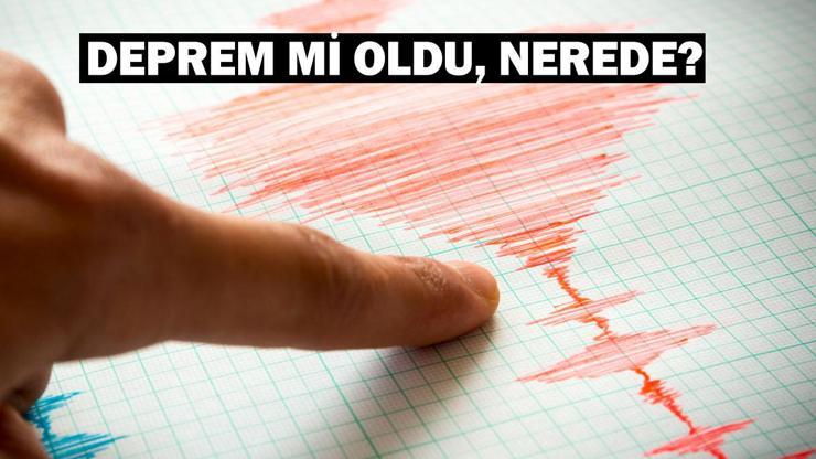 DEPREM Mİ OLDU? AFAD, Kandilli Rasathanesi Son Depremler – 19 Şubat 2025 Ege Denizi Depremleri