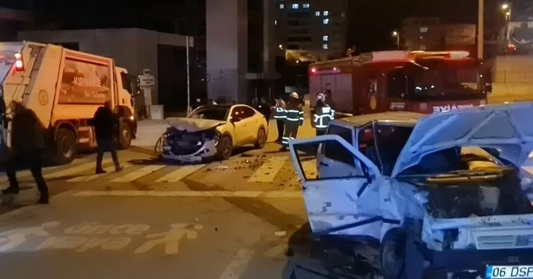 Kırıkkale’de İki Otomobil Çarpıştı: 1’i Ağır 3 Yaralı