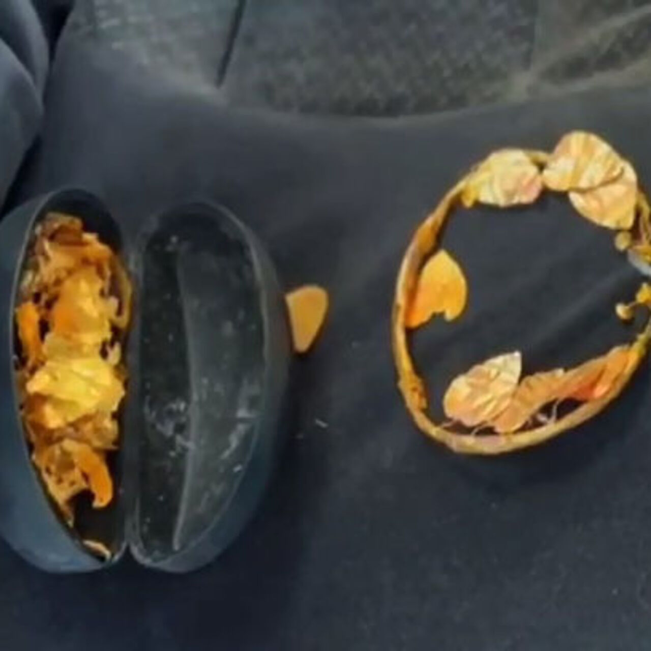 Paha biçilemeyen altın kral tacı bulundu