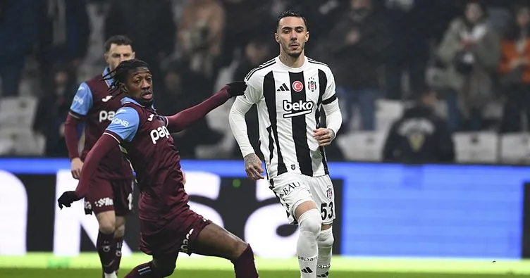 Son dakika: Beşiktaş geriden gelerek Trabzonspor’u mağlup etti! Solskjaer ilk derbisinde galip…