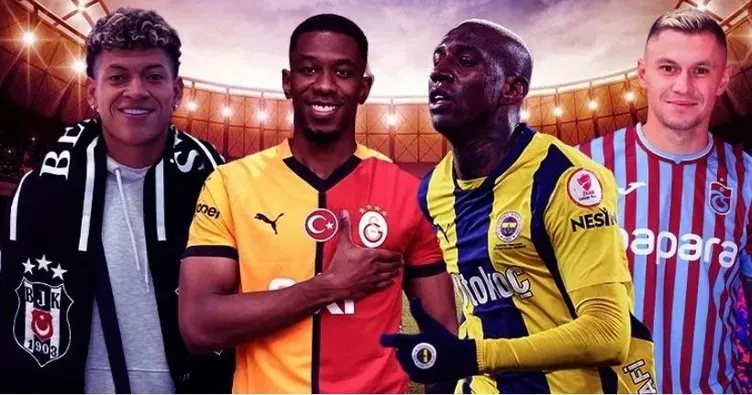 Son dakika haberi: Süper Lig devleri rekor kırdı! Ara transfer döneminin Z raporu…