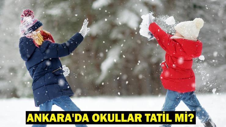 Ankara’da okullar tatil mi? Ankara Valiliği açıklama yaptı mı?