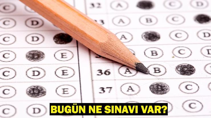 BUGÜN NE SINAVI VAR? 23 Mart 2025 sınav takvimi! Bu Hafta Sonu Ne Sınavı Var?