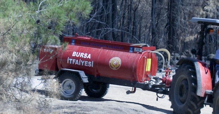 Büyükşehir tankerleri ile orman yangınlarına anında müdahale