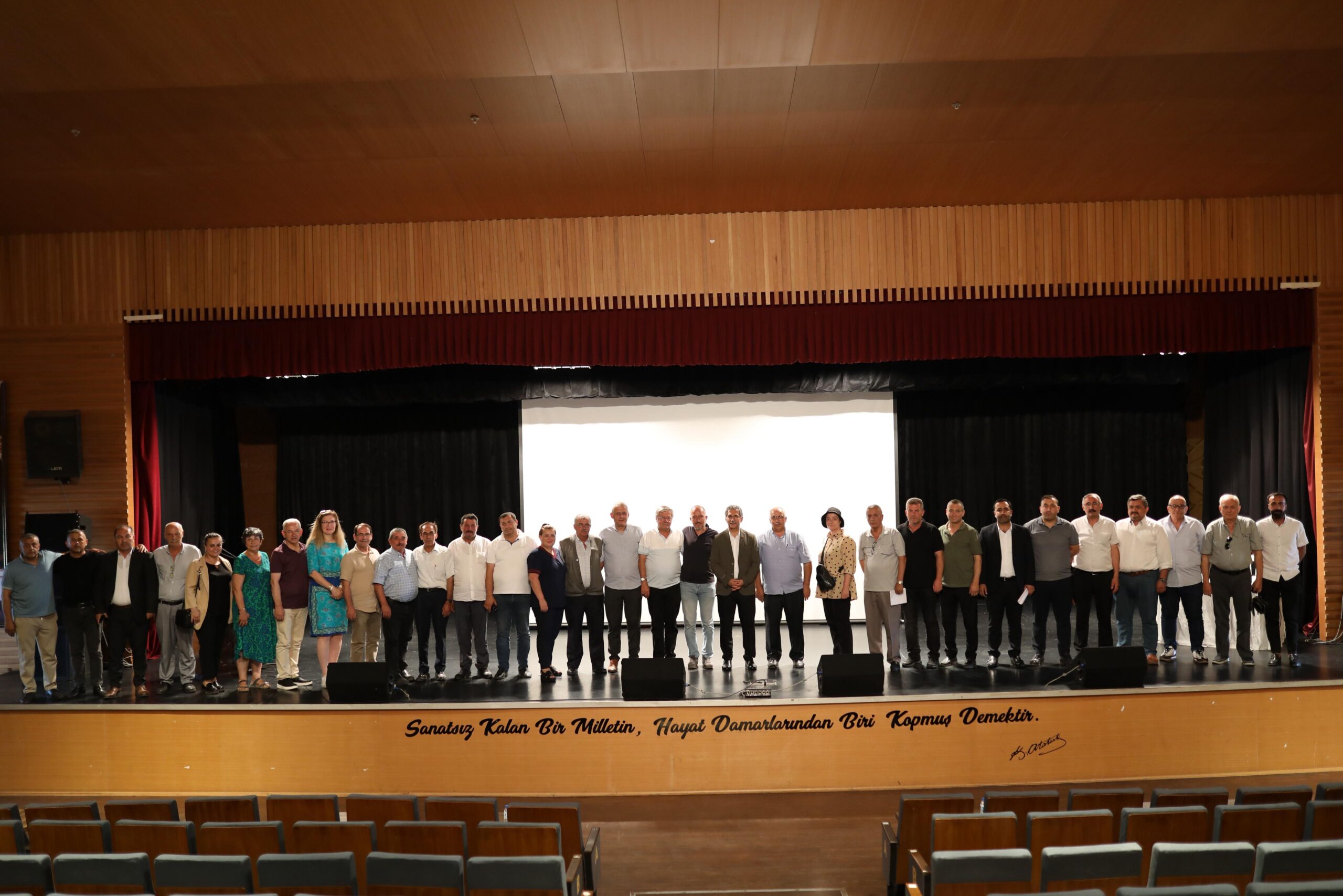 Başkan Deviren Muhtarlarla Buluştu