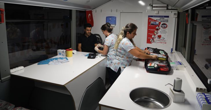 Büyükşehir, ‘Sağlık Otobüsü’ projesini hayata geçirdi