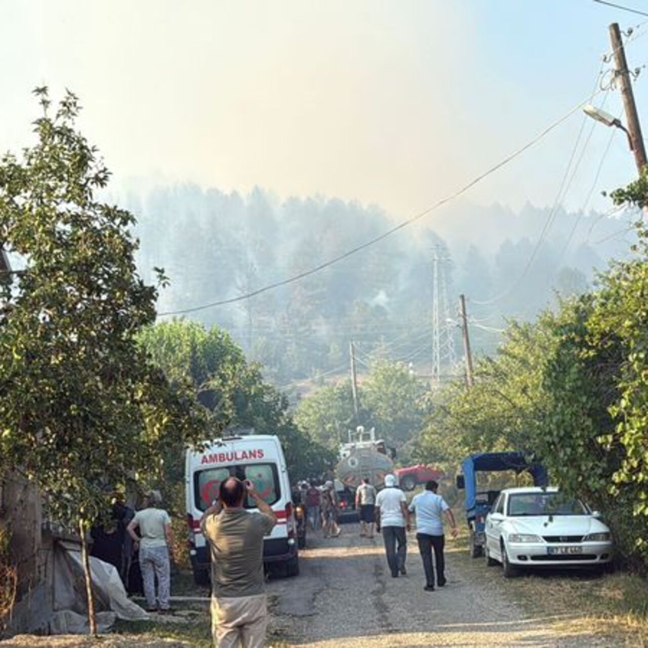 Bartın’da orman yangını!