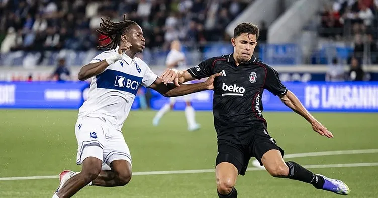 Beşiktaş tur için sahada! Lausanne maçı 11’i belli oldu…