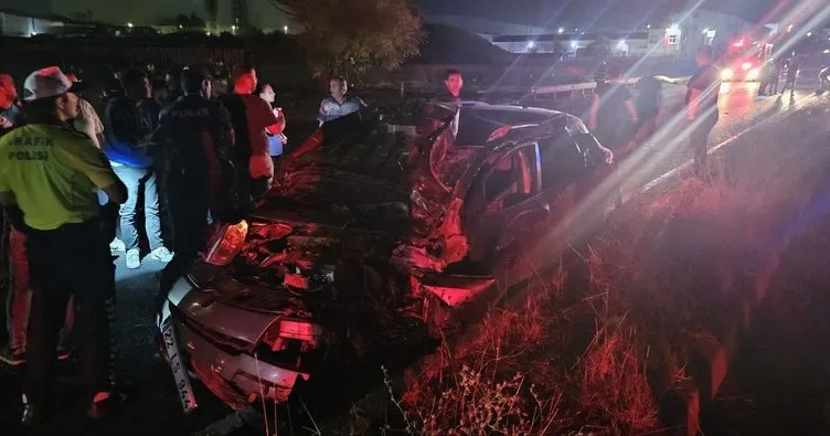 Feci kazada 1 kişi öldü, 2 kişi yaralandı