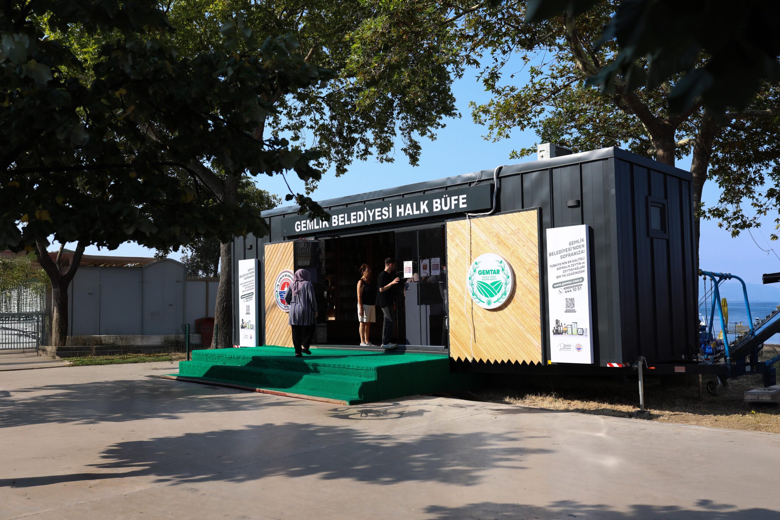 Gemlik Belediyesi’nden Kumla’ya Halk Büfe