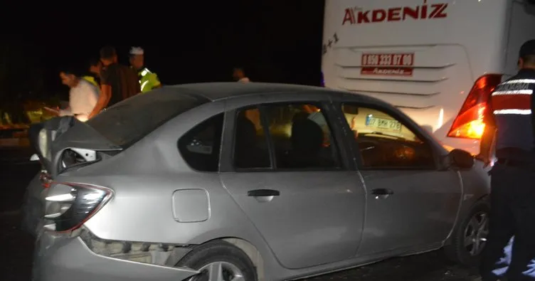 Kırmızı ışıkta zincirleme kaza:1 ölü 3 yaralı