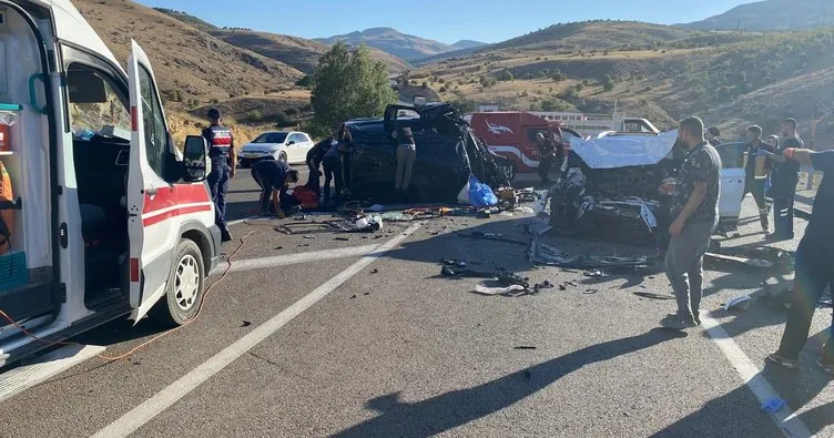 Malatya’da korkunç kaza! 4 ölü 6 yaralı