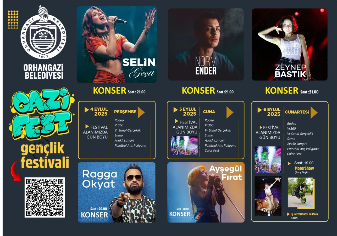 Orhangazi Belediyesin’den Gençlik Rüzgârı Esintisi: GaziFest Başlıyor