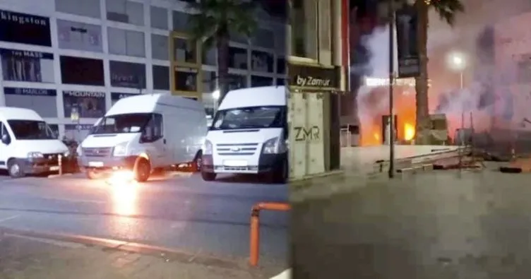 Patrona kızdı araçları yaktı! 120 binlik alacak için 1,5 milyonluk zarar verdi