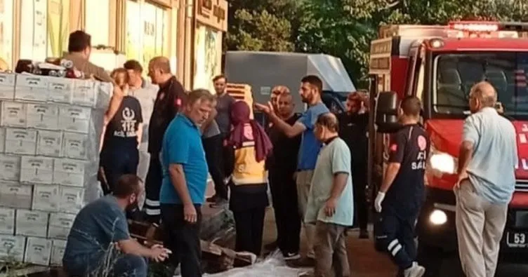 Rize’de asansör can aldı!