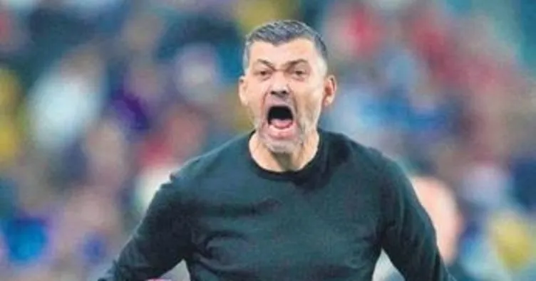 Saran: Benim adayım Sergio Conceiçao!