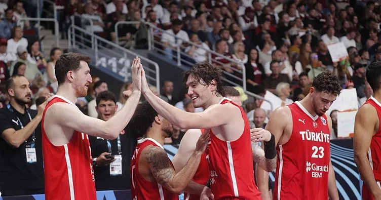 Son dakika haberi: A Milli Basketbol Takımı, Eurobasket’te Letonya’yı mağlup etti!