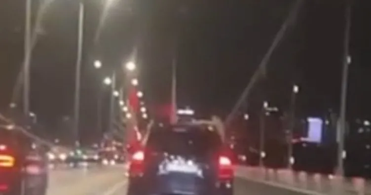 Zikzak çizen magandaya gözaltı!