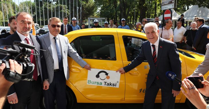 Türkiye’ye öncü ‘Bursa Taksi’ yollarda