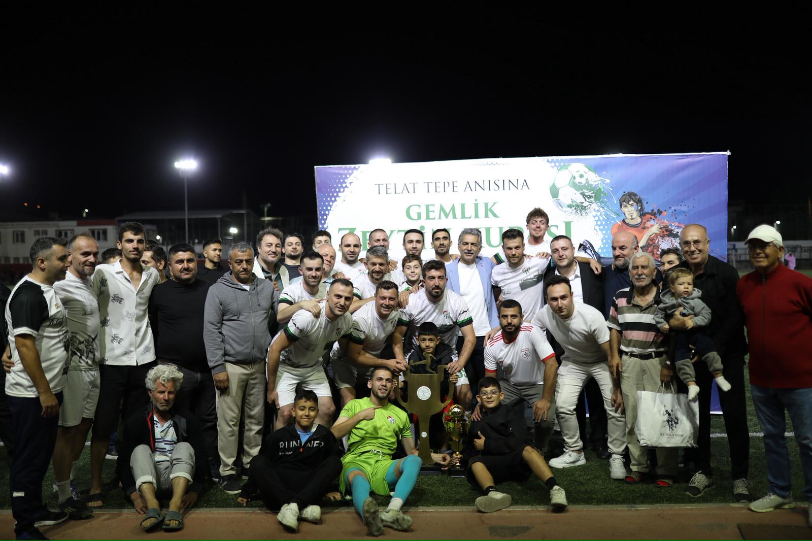 4. Gemlik Zeytin Turnuvası’nda Şampiyon Yeniköy Bursaspor