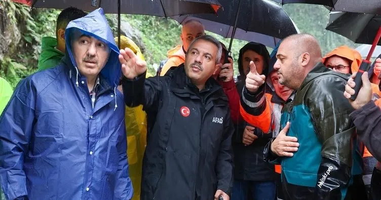 Ayder yaylasında kalan turistler için yoğun çalışma var