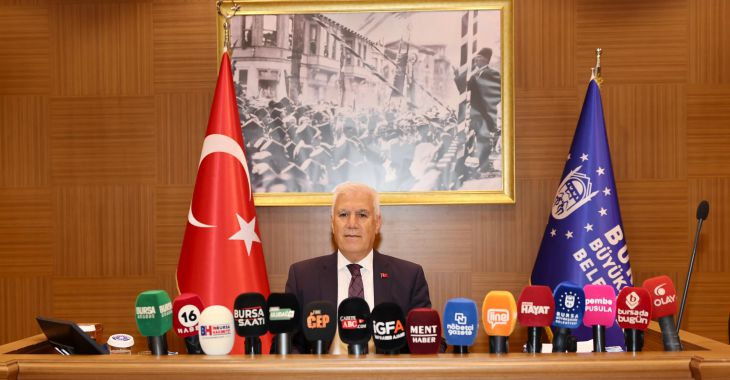 Başkan Bozbey, “Bursa’mızın kurtuluşu kutlu olsun”