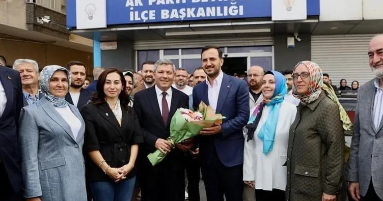 Beykoz Belediye Başkan Vekili Özlem Vural Gürzel’den AK Parti İlçe Başkanlığına ziyaret