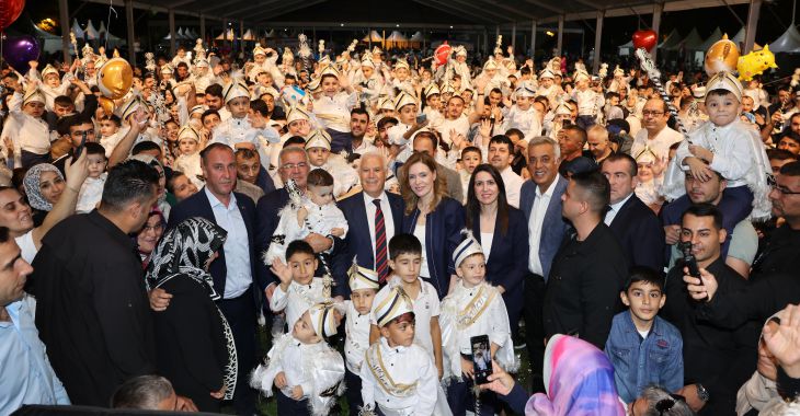 Büyükşehir’den toplu sünnet şöleni